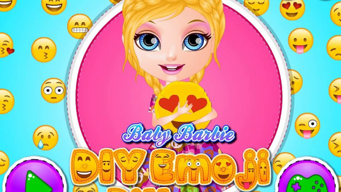 Bebé Barbie BRICOLAJE Emoji Almohada Bebé Juego de Video / Juegos para chicas en línea.