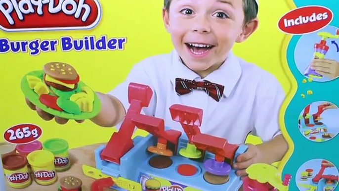 Play Doh Burger Builder Dough Burger Deli Set Play Doh Hamburger French Fries Hot Dog Playdough