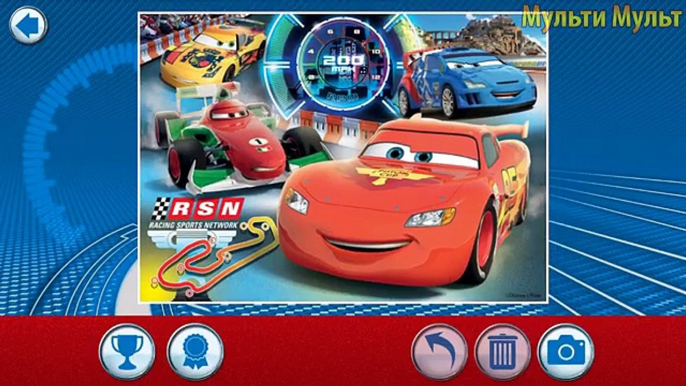 Puzzle App Cars 2 Lightning Mcqueen - Cars Puzzles for Toddlers - Машинки пазлы для малышей