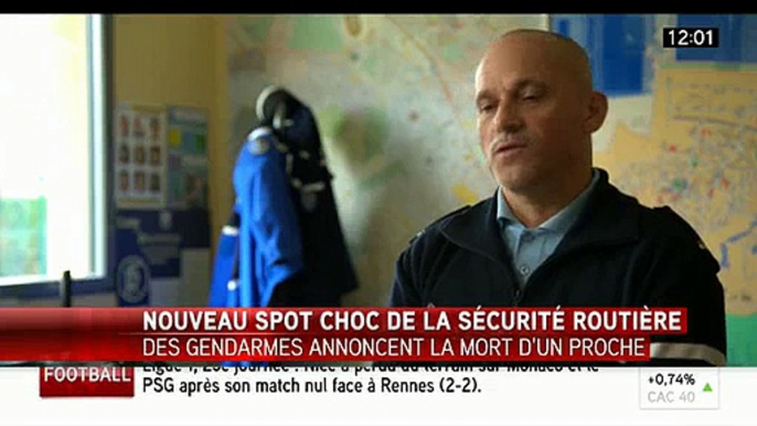 Nouvelle campagne de la Sécurité Routière avec le témoignage de gendarmes