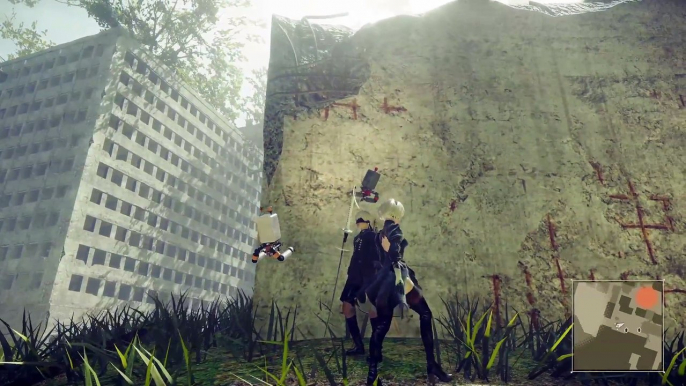 NieR Automata - PlayStation Underground Open World Gameplay Video PS4