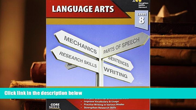 Read Online  Steck-Vaughn Core Skills Language Arts: Workbook Grade 8 Full Book