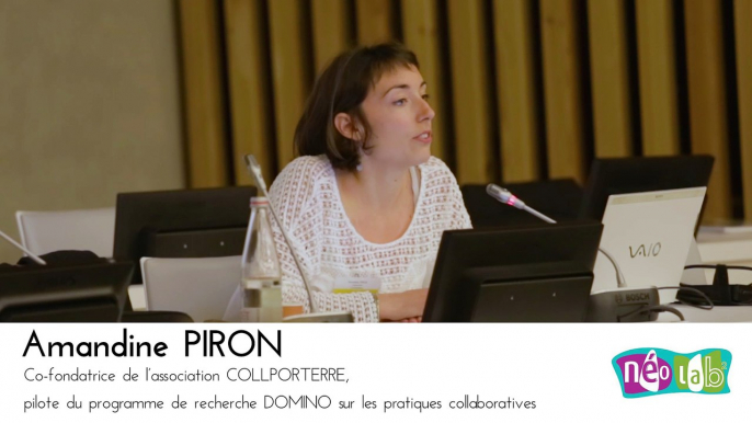 Forum néolab² Lorient 6 juin 2016 - Amandine PIRON - Economie collaborative partie 2