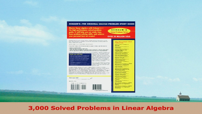 Free  3000 Solved Problems in Linear Algebra Download PDF 238a1f78