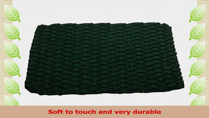 Rockport Rope Doormats 242 Christmas Doormats 20 by 30Inch Forest Green with Forest Green 526af581