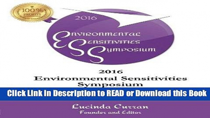 Books 2016 Environmental Sensitivities Symposium: TextBook Free Books