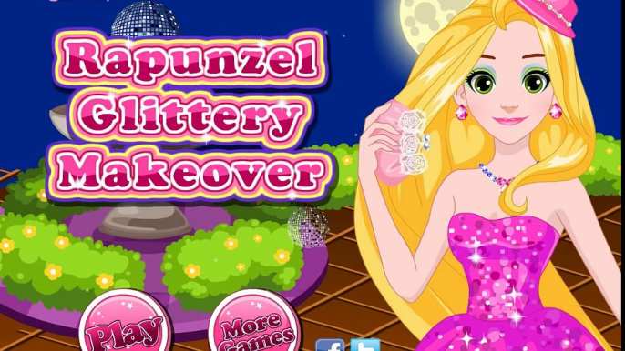 Disney Rapunzel Games - Rapunzel Glittery Makeover – Best Disney Princess Games For Girls