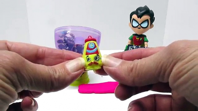 TEEN TITANS GO!! Play-Doh Surprise Egg STARFIRE!! Teen Titans with Robin