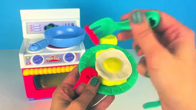 Cocinita Plastilina Comida Play Doh Hacemos Huevo Palomitas PopCorn Jugamos Playdough Food