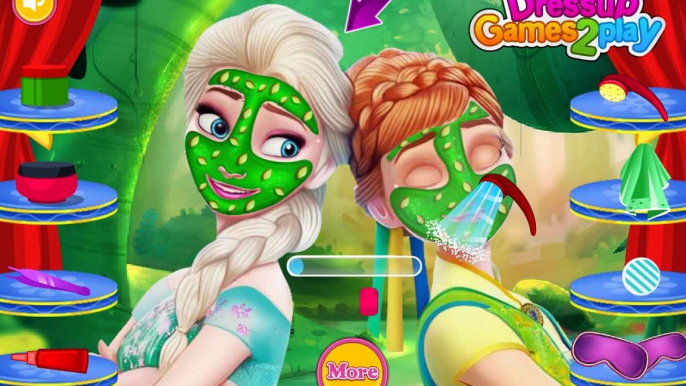 Disney Frozen Games - Frozen Sisters Elsa and Anna Facial - Baby Videos Games For Girls