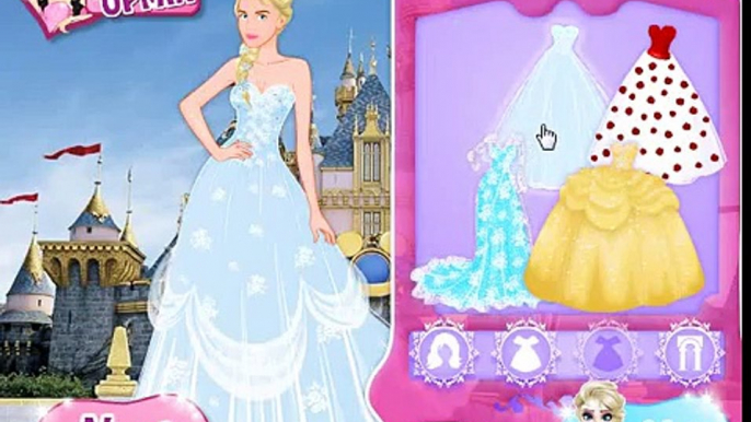 El diseño de Su Congelado Vestido de Novia -de dibujos animados para niños -los Mejores Juegos para Niños -Mejor Video de los Niños