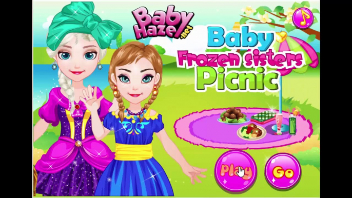 Baby Disney Princess Game - Frozen Sisters Baby Elsa & Anna Bedtime - Baby video Games