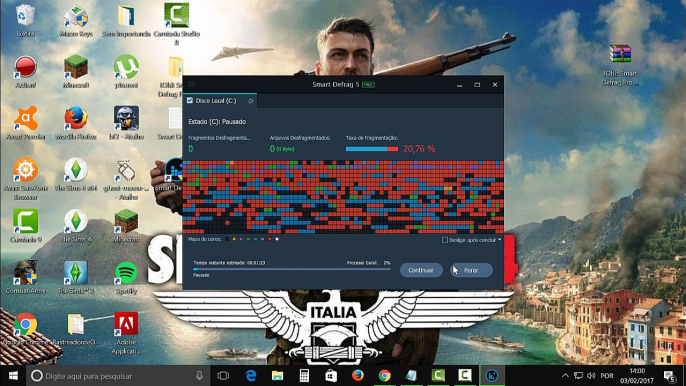 Como deixar seu computador ou Notebook mais rapido - Desfragmentando o HD