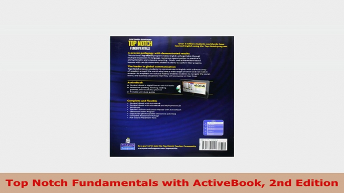 Free  Top Notch Fundamentals with ActiveBook 2nd Edition Download PDF 1462ff21