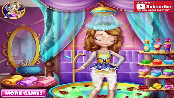 Sofia Swimming Pool - Princess Sofia the First Having Fun at the Pool - Full Kids Game Episode