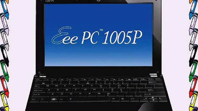 Asus Eee PC 1005P 257 cm (101 Zoll) Netbook (Intel Atom N450 1.6GHz 1GB RAM 160GB HDD Win 7