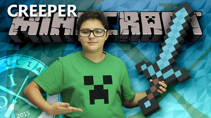 CAMISETA CREEPER - DECORAÇÃO DE FESTA INFANTIL - FAMÍLIA DIY MINECRAFT