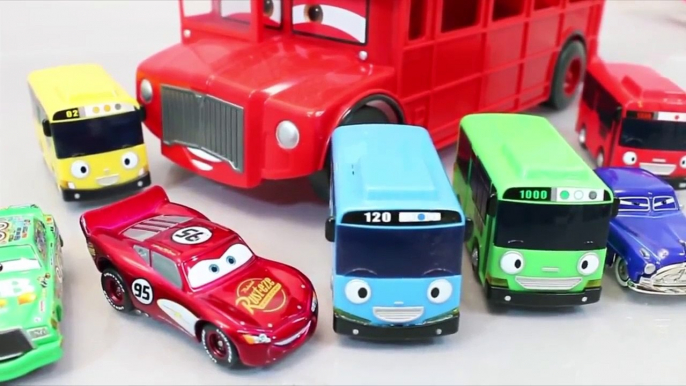 Coches De Disney Lego Duplo Tayo El Pequeño Autobús Inglés Aprender Los Números De Colores Juguete Sorpresa