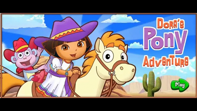 Dora the Explorer Pony Adventure Episode - Dora and the Backyardigans Mission to Mars - Kids Games