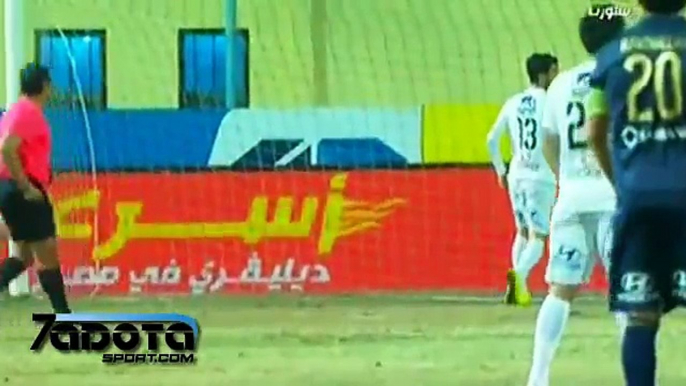 اهداف مباراة ( الزمالك - الانتاج الحربى ) 1-2  كاملة HD  اهداف الشوط لااول .