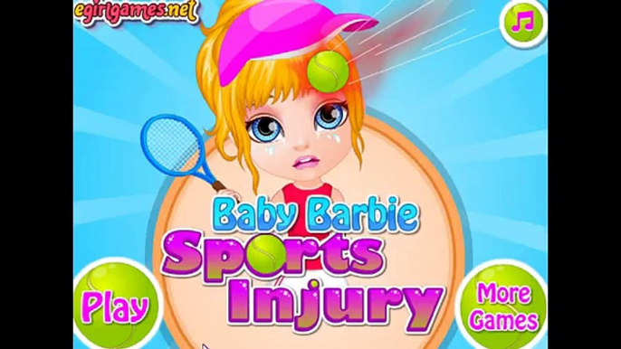 Bebé Barbie Deportes Lesión - Juegos De Barbie