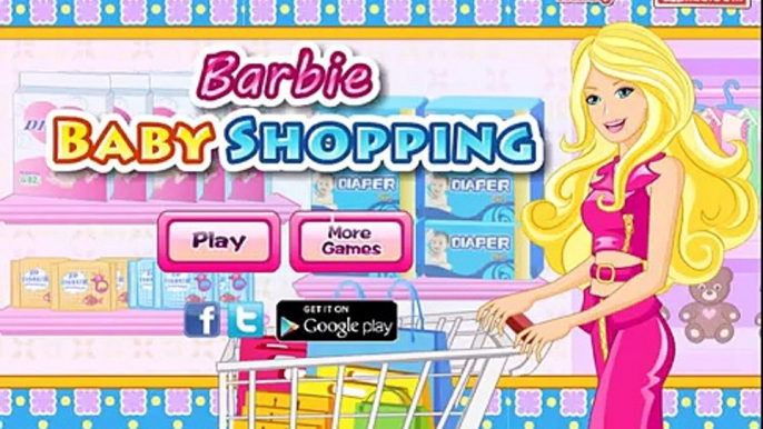 la pelcula de dibujos animados juego para niñas de Disney Princess Barbie Baby Shopping Barbie Games For Girls 2