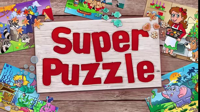 Super Puzzle: Jigsaw Puzzles for Kids - App Gameplay Video