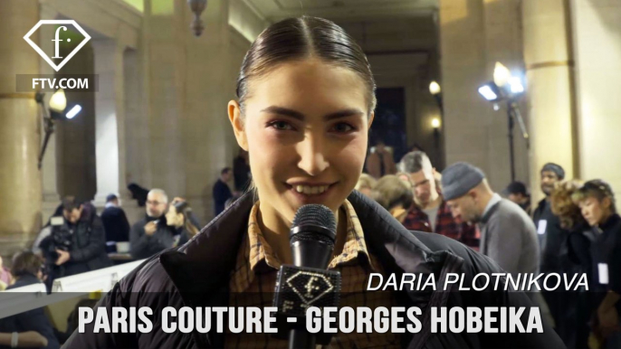 Paris Haute Couture S/S 17 - Georges Hobeika Hairstyle | FTV.com