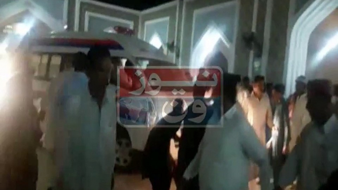 Exclusive Footage of blast at Lal Shahbaz Shrine in Sehwan