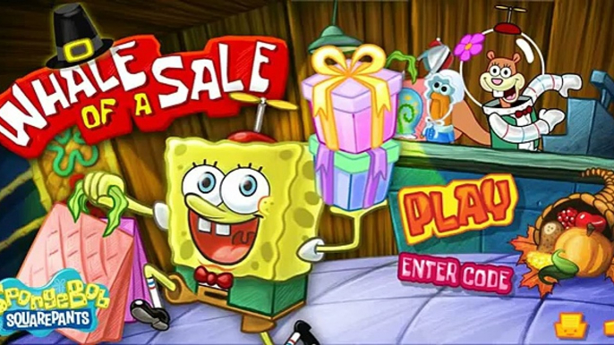 Spongebob Squarepants Whale of a Sale - Cartoon Movie Game New Spongebob Squarepants