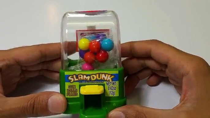 Former Professional BasketBall Player Now Shooting The Slam Dunk Bubble Gum - Lets Learn the Colors