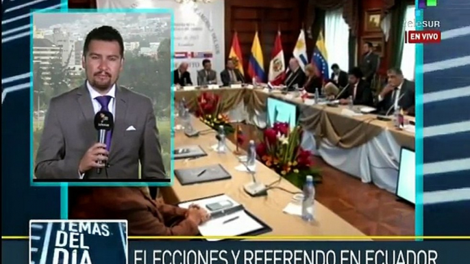 Ecuador: cierran campañas electorales previas a comicios generales