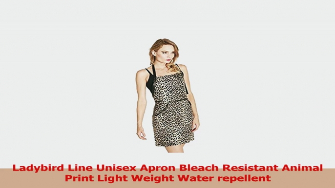 Ladybird Line Unisex Apron Bleach Resistant Animal Print Light Weight Water repellent 42d2d6ae