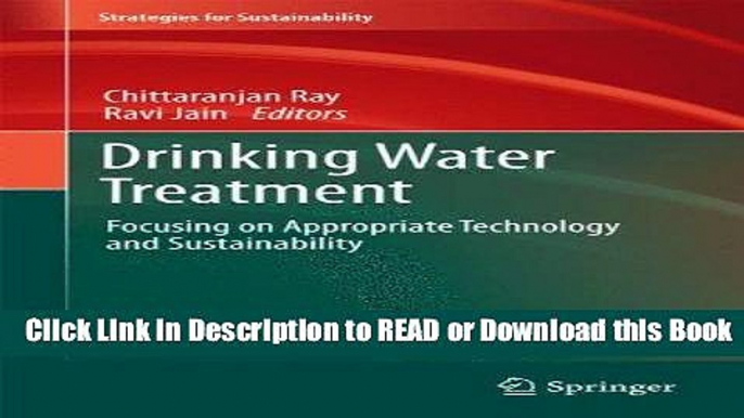 Books Drinking Water Treatment: Focusing on Appropriate Technology and Sustainability (Strategies