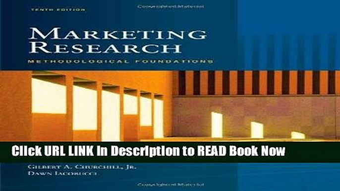 [Best] Marketing Research: Methodological Foundations (with Qualtrics Card) Online Ebook