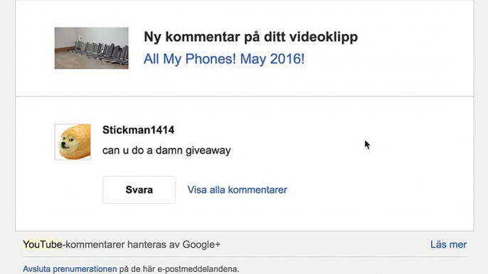 Replying to your YouTube phone comments!
