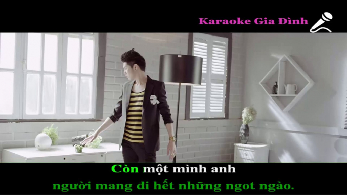 I Don't Believe In You Karaoke - Tone Thấp (Noo Phước Thịnh)