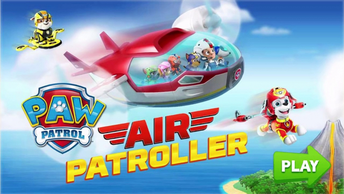 Paw Patrol Air Patroller - Paw Patrol Full Episodes (NEW GAME)- Nick Jr Cartoons Games