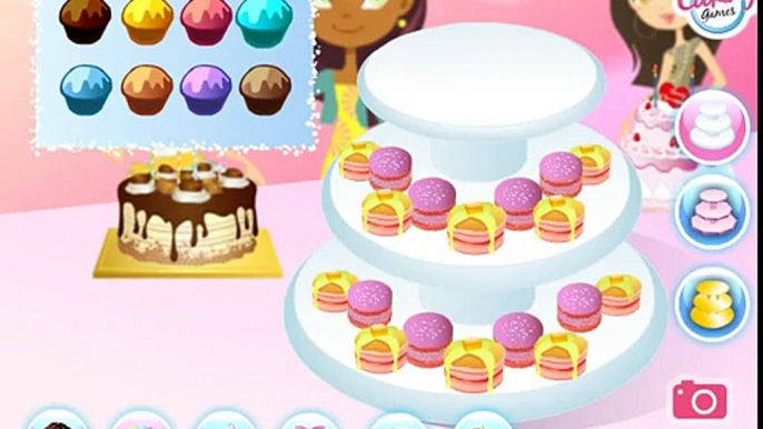 Preparamos la Torta de cumpleaños de la Princesa | Juegos para Niñas Delicioso y Hermoso poner la tarta