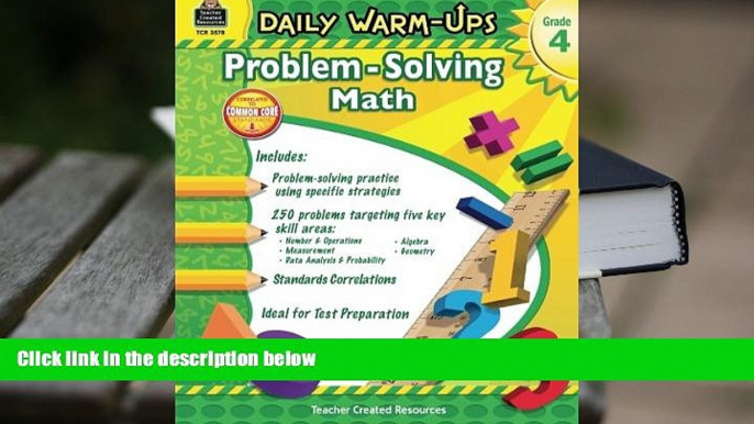 PDF [FREE] DOWNLOAD  Daily Warm-Ups: Problem Solving Math Grade 4 (Daily Warm-Ups: Word Problems)