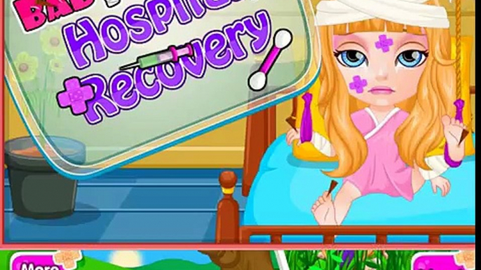 BARBIE GAMES FOR GIRLS Super Barbie Hospital Recovery | Dress up games | DG Top Baby Games