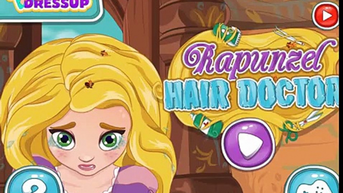 ღ Disney Tangled Princess Rapunzel Hair Doctor (Cute Baby Games)