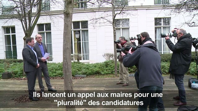 Présidentielle: les petits candidats lancent un appel aux maires