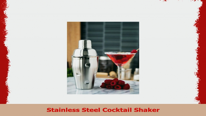 Fox Run Stainless Steel Dimpled Cocktail Shaker 17Ounce 1aefb924