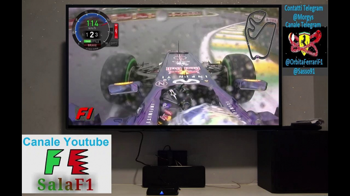 Pole Lap Onboard - F1 2013 Round 19 - GP Brasil (Interlagos) Sebastian Vettel