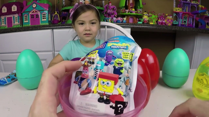 HALLOWEEN PLAYDOH SURPRISE EGGS PUMPKIN FACES Surprises Spider-Man Batman SpongeBob Disney