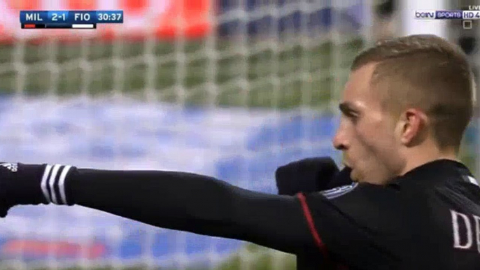 Gerard Deulofeu Goal - Milan 2-1 Fiorentina - 19.02.2017