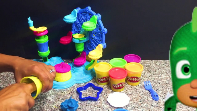 Pj Masks Play Doh ♥ PJ Masks Play Doh Surprises Gekko, Catboy and Owlette