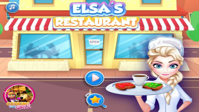 Elsa Restaurant Breakfast Management 3 - Disney Princess Frozen Elsa new fun Cooking Games