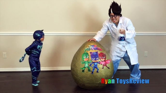 PJ MASKS GIANT EGG SURPRISE Toys for Kids Disney Toys Catboy Gekko Owlette PJ Masks IRL Supe